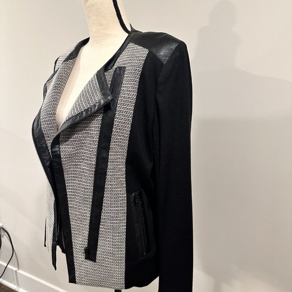 NYDJ Black and Gray Blazer - Picture 2 of 2